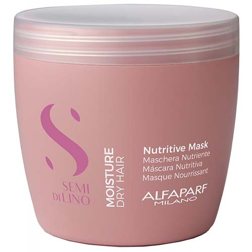 Alfaparf Semi Di Lino Moisture Nutritive Mask маска увлажняющая для сухих волос, 500 мл