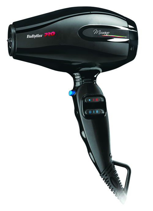 Фен BaByliss Pro Murano 2 насадки 2000 Вт BAB6160INE / BAB6160INRE