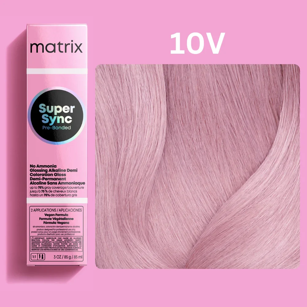 MATRIX Super Sync 10V Крем-краска очень-очень светлый блондин перламутровый, 90 мл
