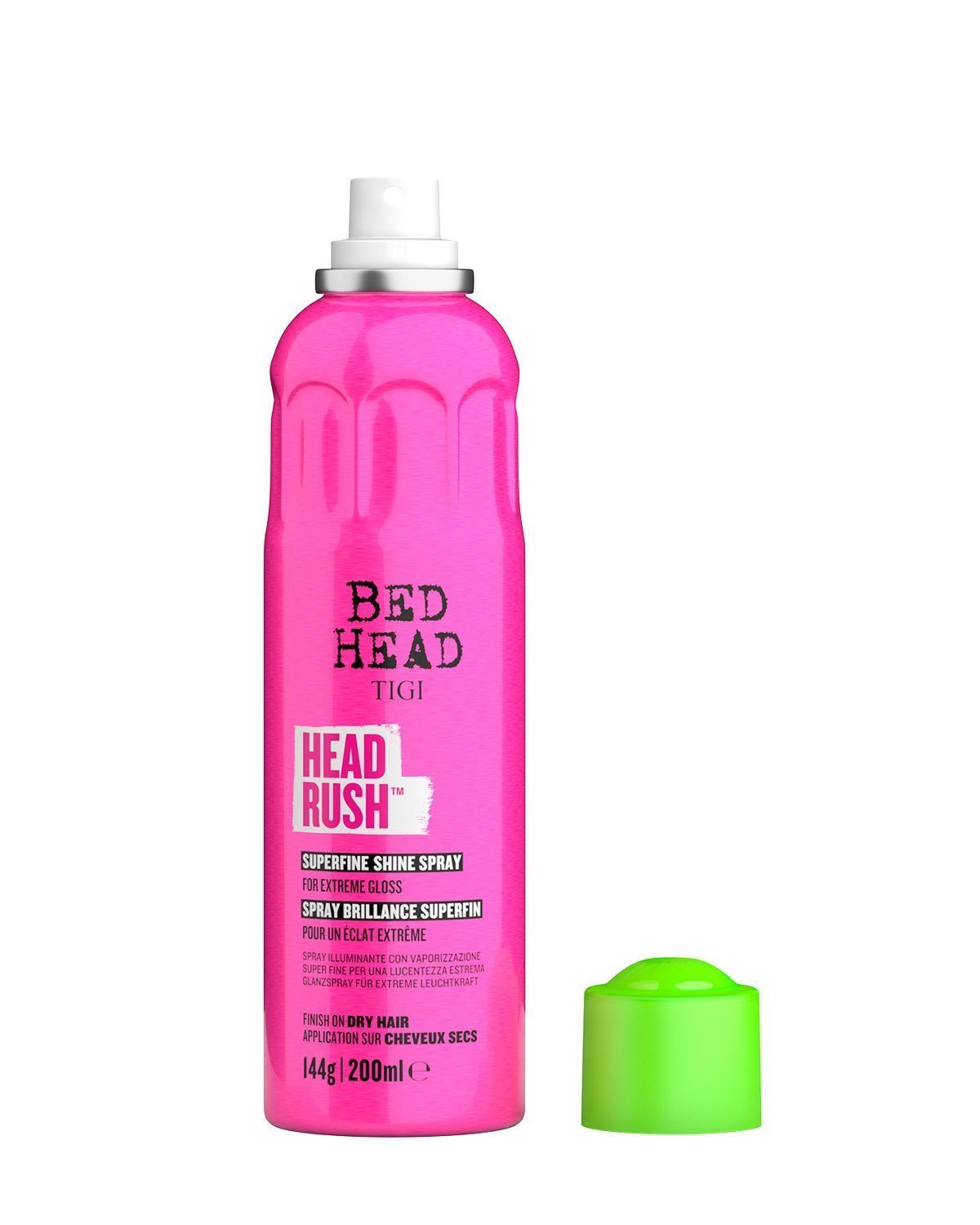 Tigi Bed Head Head Rush Спрей для придания блеска волосам, 200 мл