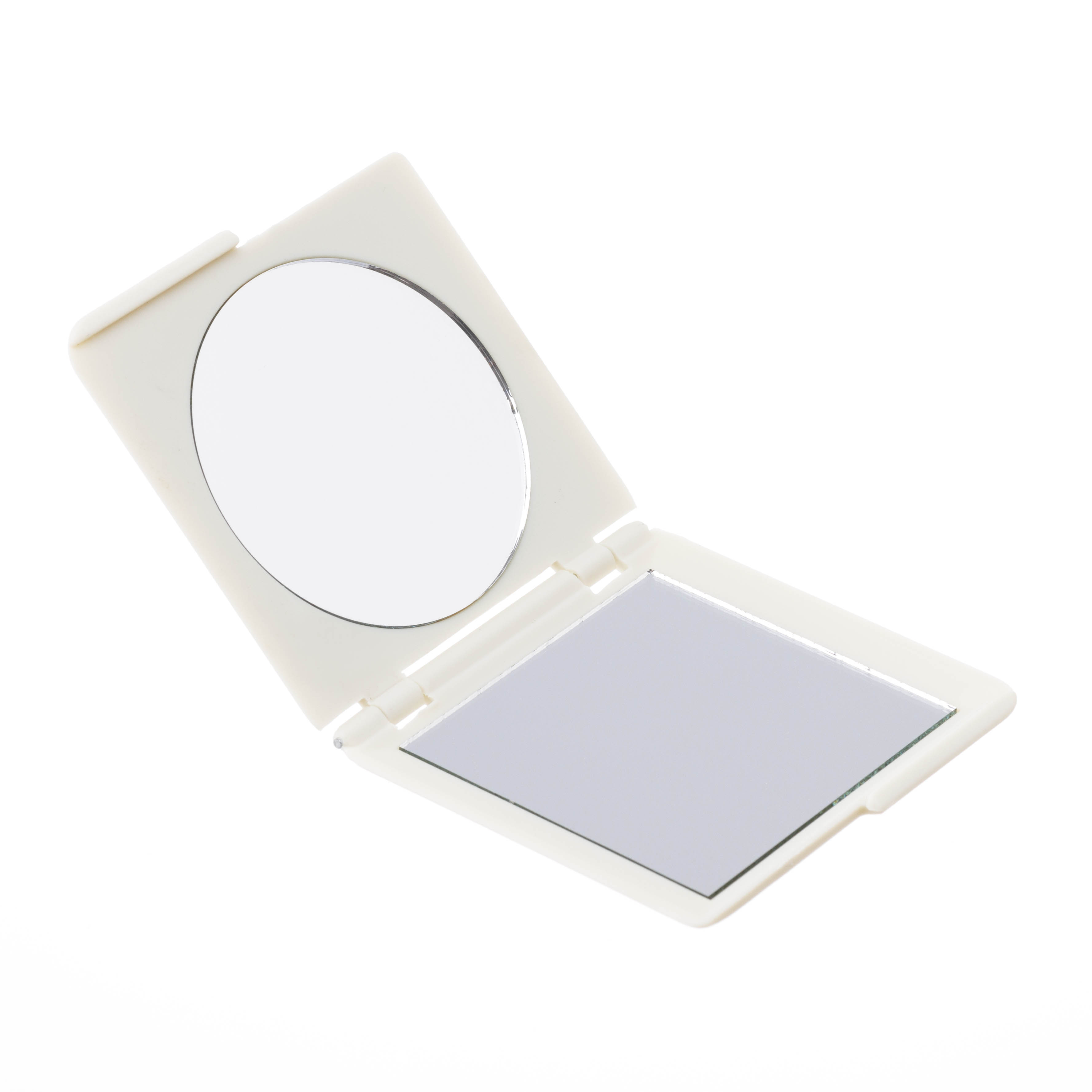 Зеркало карманное DEWAL BEAUTY серия "Прованс", бежевое, DBPR2616Milk