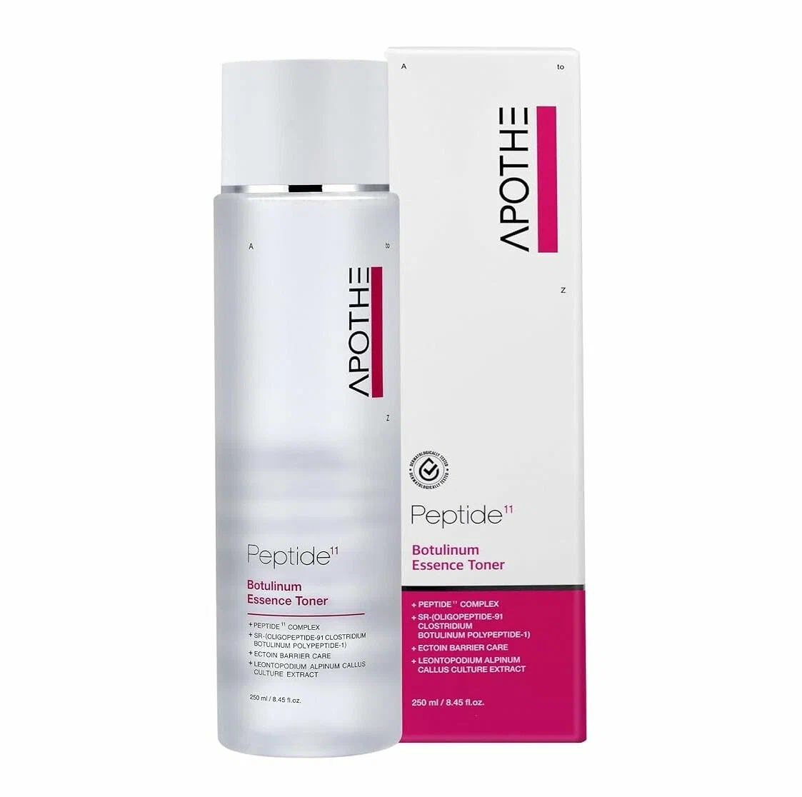 Тонер-эссенция пептидная / APOTHE Peptide 11 Botulinum Essence Toner/ 250 ml