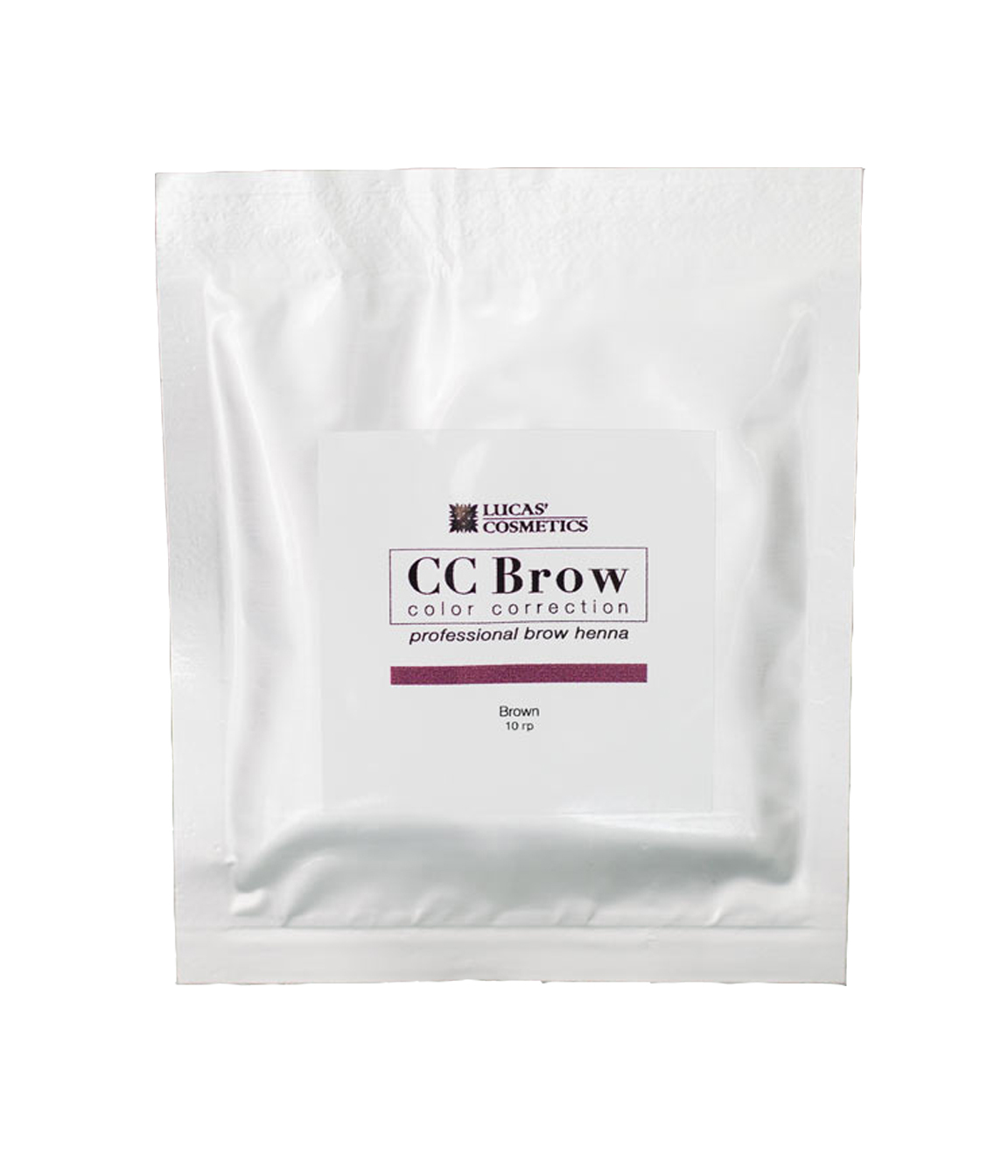 CC Brow Brown Хна для бровей в саше цвет коричневый 10 гр