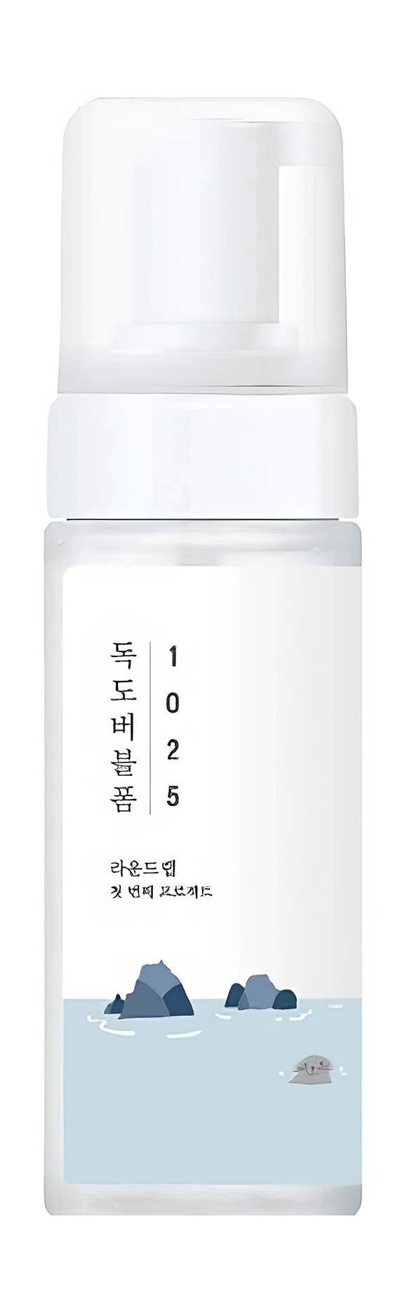 Пенка очищающая пузырьковая с морской водой/ Round Lab 1025 Dokdo Bubble Foam/ 150 ml