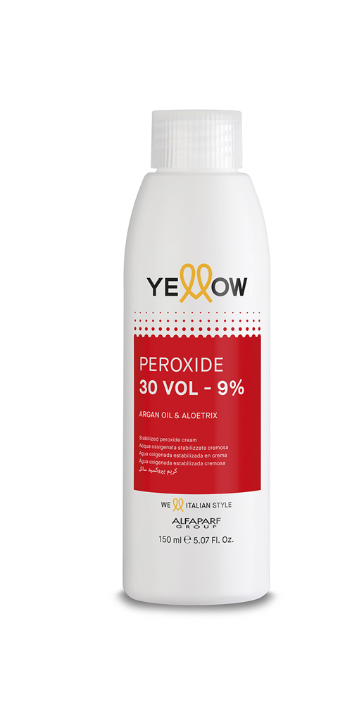 Оксидант YELLOW STABILIZED PEROXIDE CREAM 9% (30 vol), 150 мл, 16719