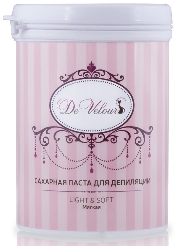 Сахарная паста для шугаринга De Velours Light & Soft, мягкая, 330 гр. 53400