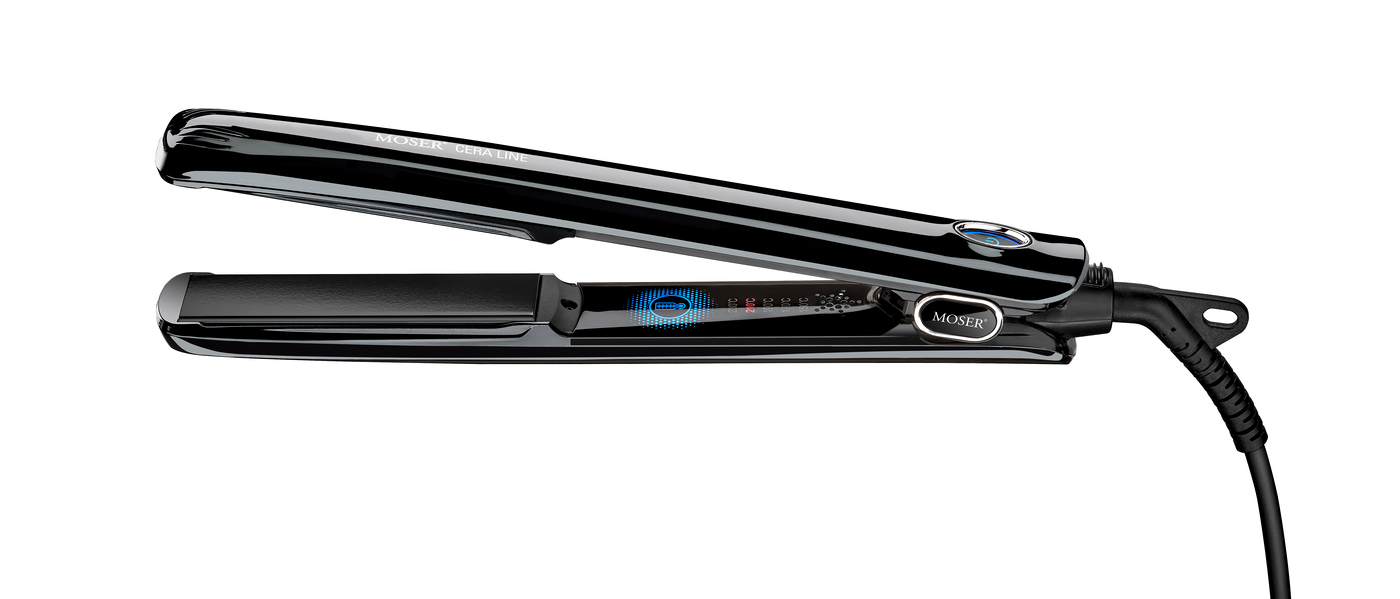 Moser Straightener Ceraline black / Щипцы для выпрямления волос с покрытием Ceramic,черные 4466-0051