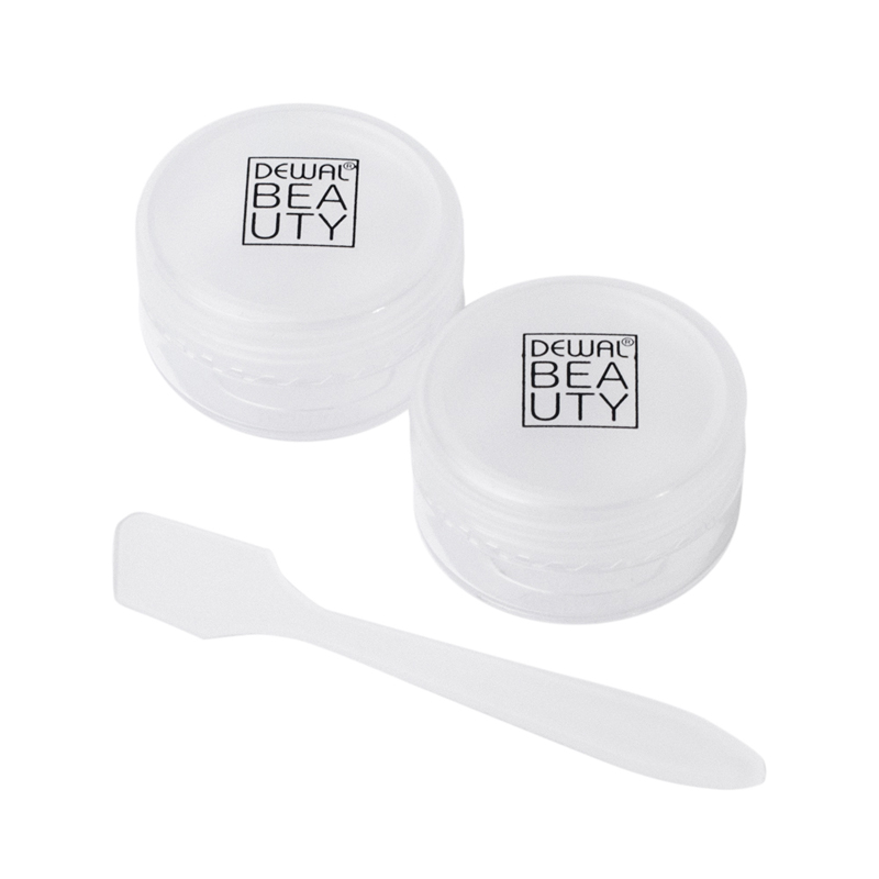 Дорожный набор баночек для путешествий DEWAL BEAUTY, 3 шт, DBTS2C