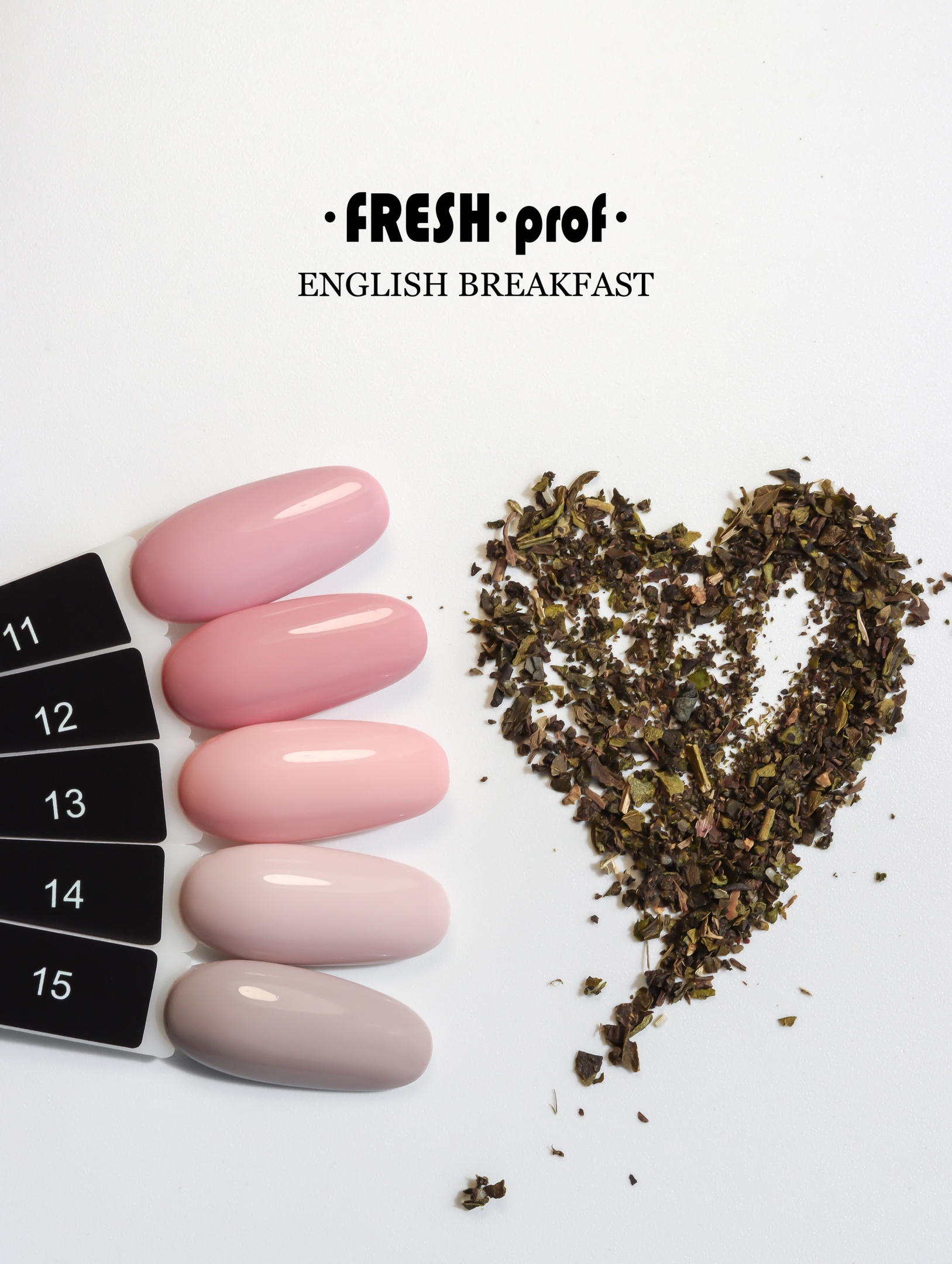 Гель-лак Fresh Prof English Breakfast №15, 10 мл