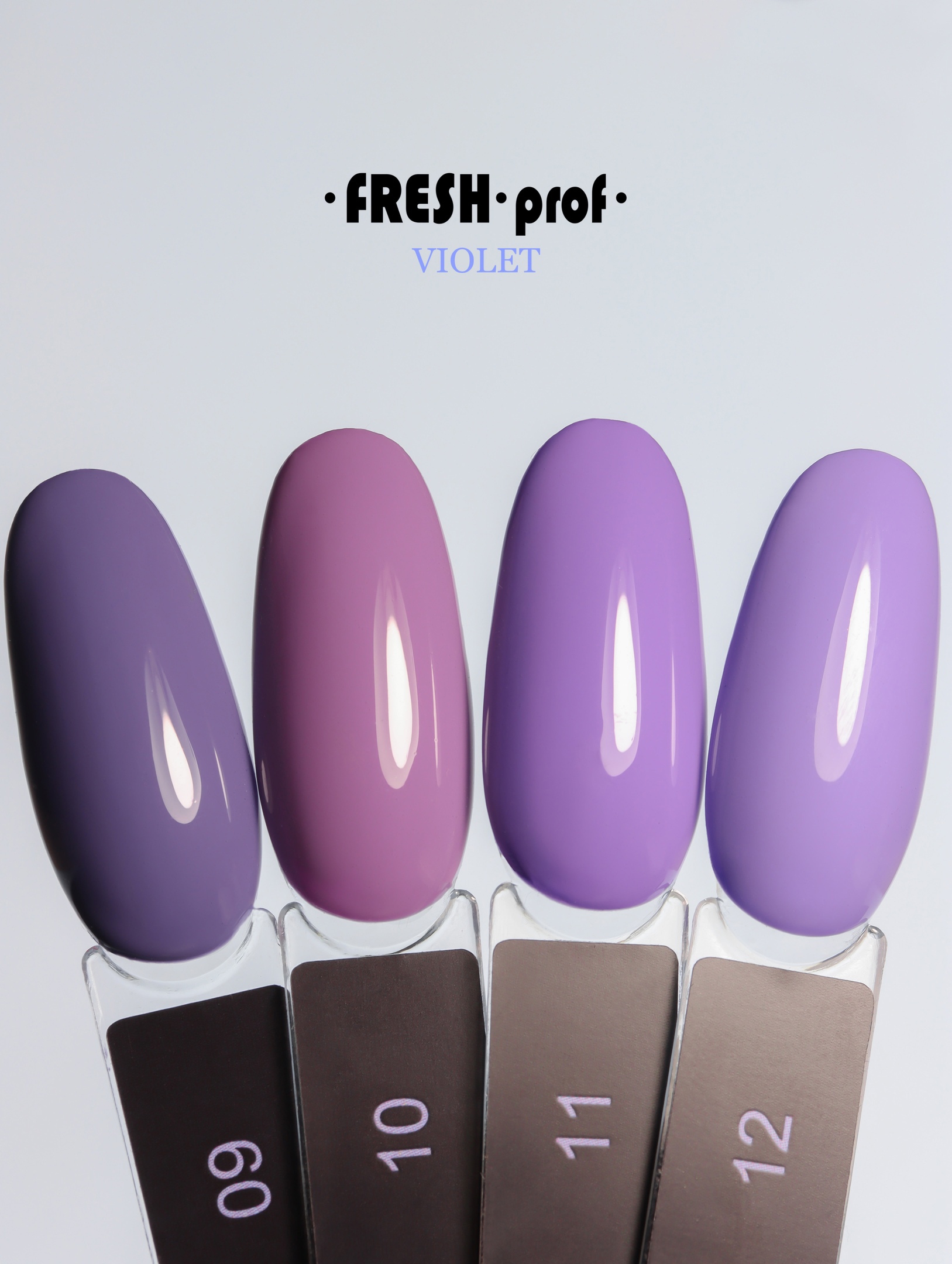 Гель лак Fresh Prof Violet №12, 10 мл