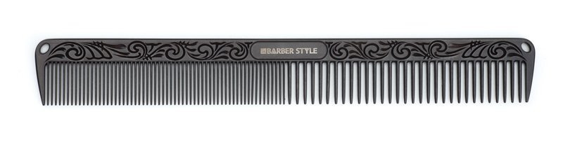 Расческа металлическая DEWAL BARBER STYLE, JF10225black