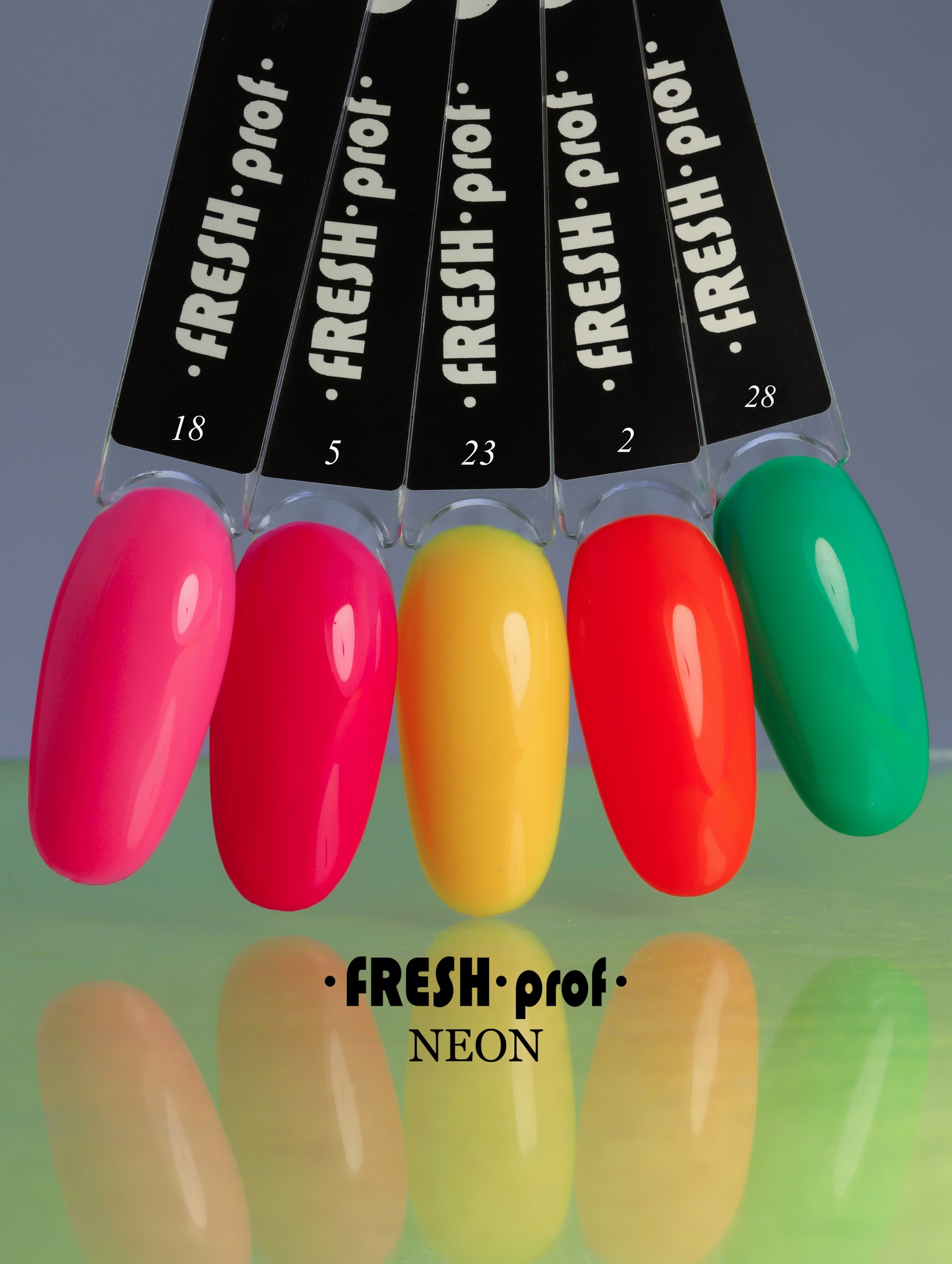 Гель-лак Fresh Prof Neon №02, 10 мл