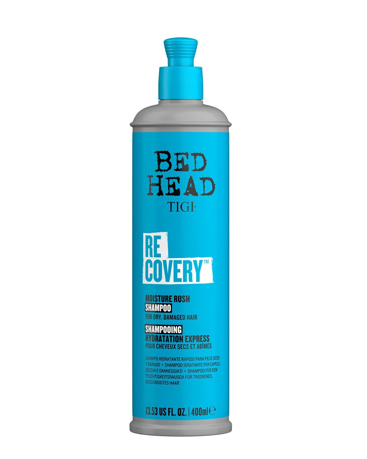Tigi Bed Head Recovery Увлажняющий шампунь для сухих и поврежденных волос, 400 мл