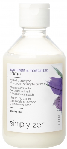 Шампунь для окрашенных и сухих волос, Age Benefit & Moisturizing Shampoo, 250 мл