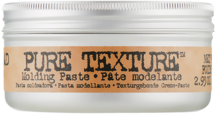 Tigi Bed Head For Men Pure Texture Molding Paste Моделирующая паста для волос, 85 г