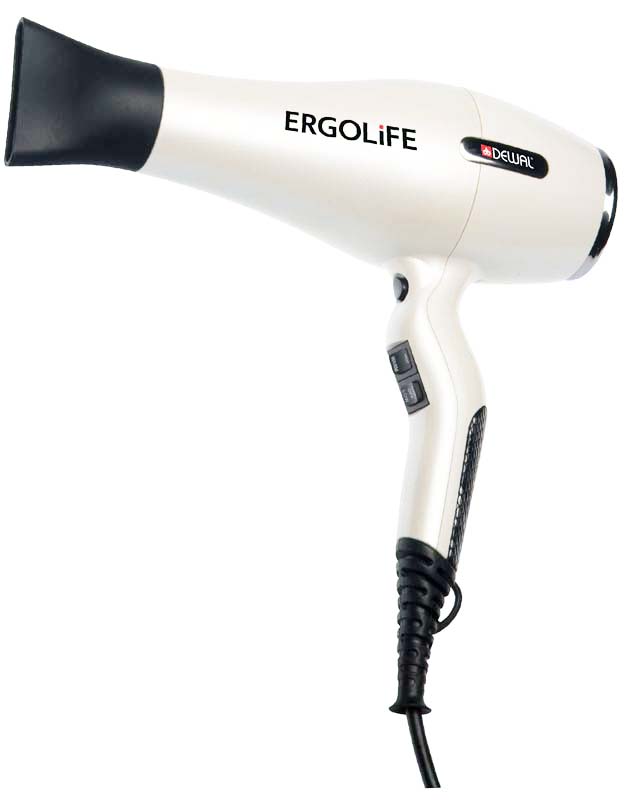 Фен DEWAL ErgoLife 2200 Вт, 03-001 White