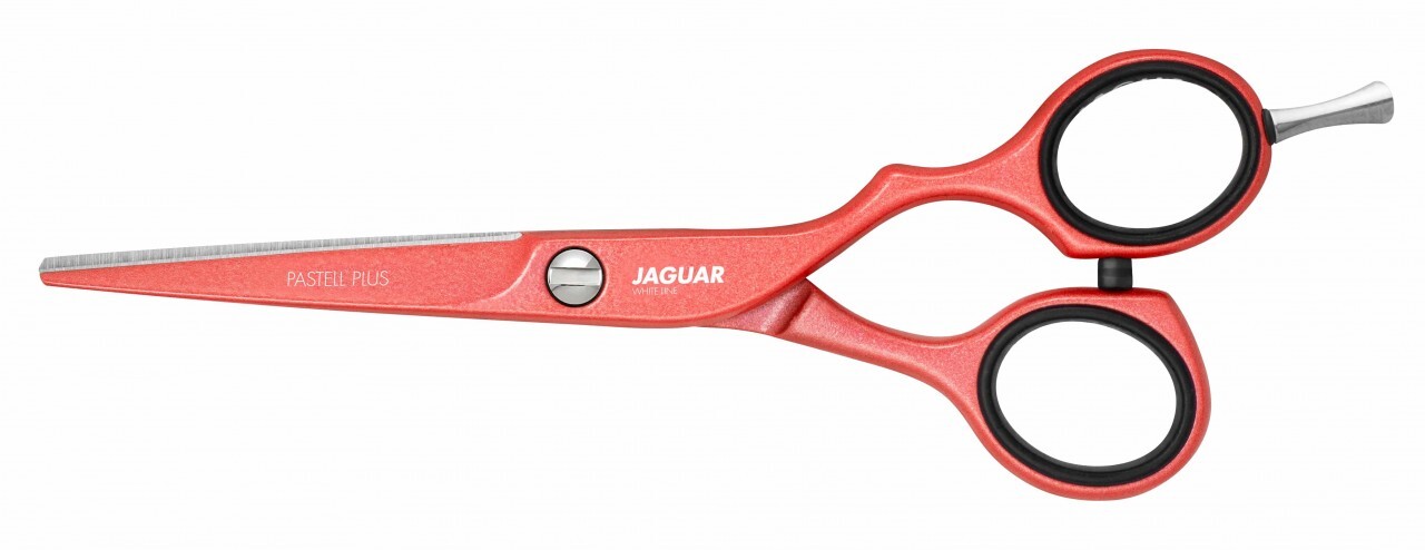 Ножницы прямые Jaguar White Line Pastel Plus Coral 5.5" (14 см) 4752-9