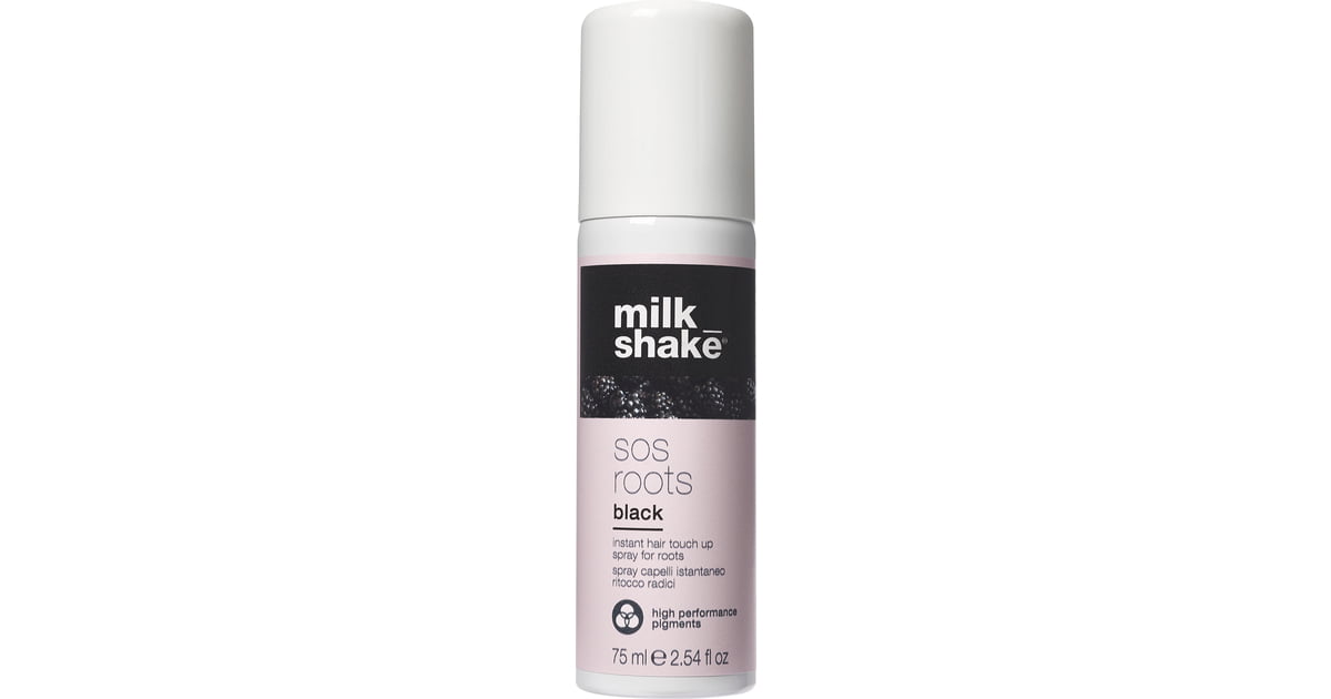 Milk Shake Sos Roots Spray Black спрей для закрашивания отросших корней и седины, чёрный, 75 мл