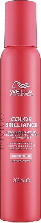 Wella INVIGO Color Brilliance Conditioning Mousse / Мусс-кондиционер 200 мл