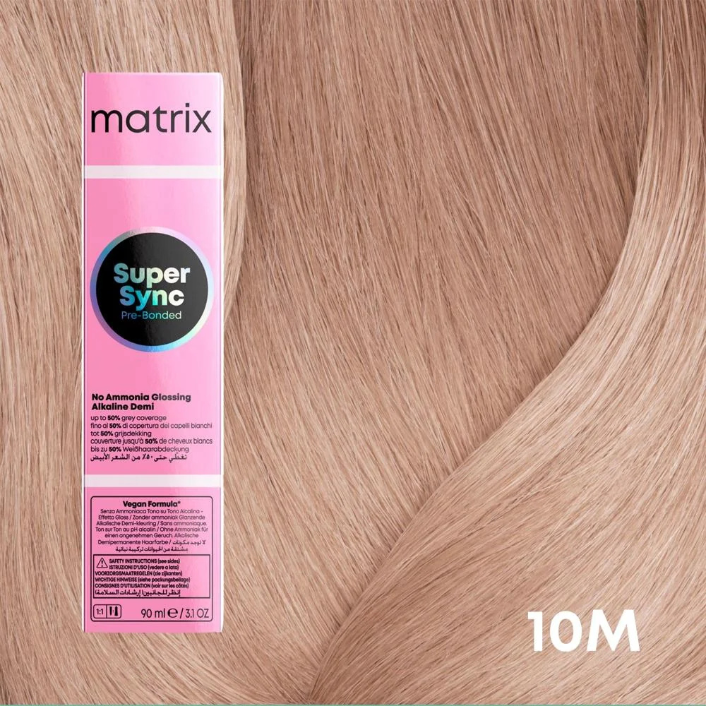 MATRIX Super Sync 10M Крем-краска очень-очень светлый блондин мокка, 90 мл MATRIX Super Sync 10M Крем-краска очень-очень светлый блондин мокка, 90 мл