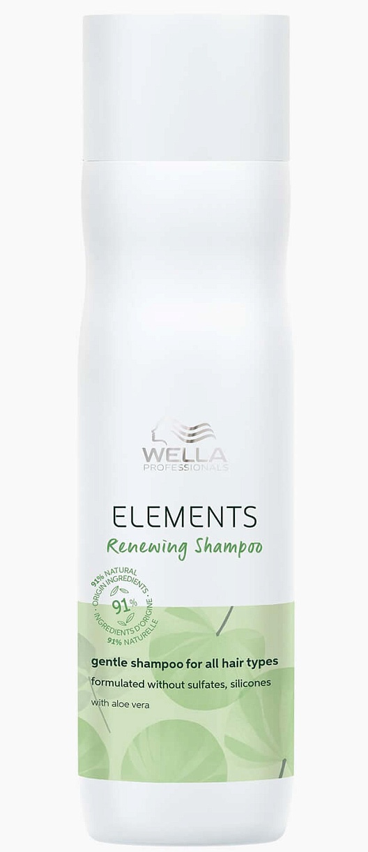 Wella Elements Renewing Shampoo / Шампунь без парабенов 250 мл