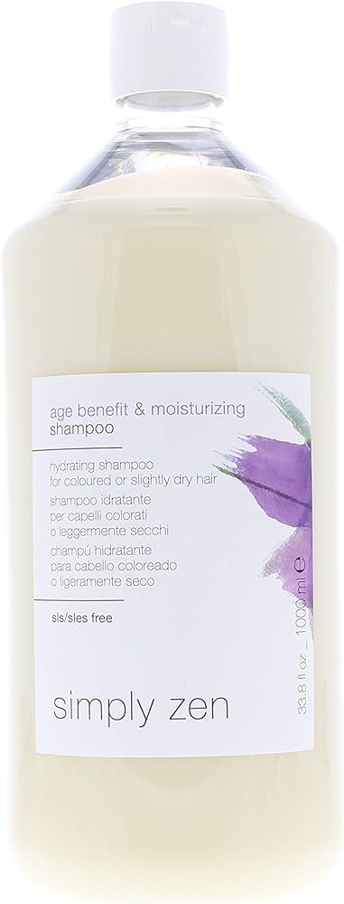 Шампунь для окрашенных и сухих волос, Age Benefit & Moisturizing Shampoo, 1000 мл