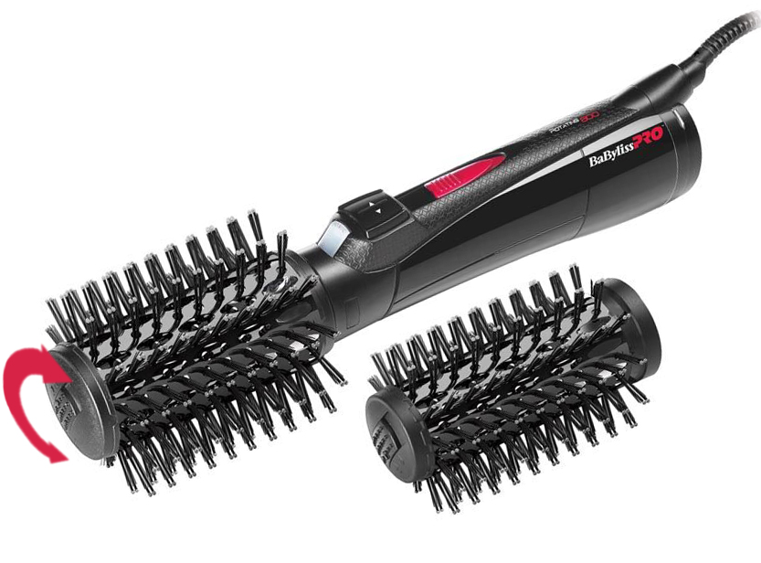 Вращающаяся Фен-щетка BaByliss Pro Rotating Ceramic 800 Вт диаметр 40/50 мм, BAB2770E