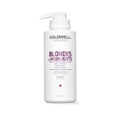 Dualsenses Blondes & Highlights 60 sec treatment / Маска 60 секунд для осветлённых волоc 500 мл