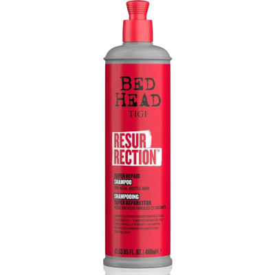 Tigi Bed Head Resurrection Шампунь для сильно поврежденных волос, 400 мл