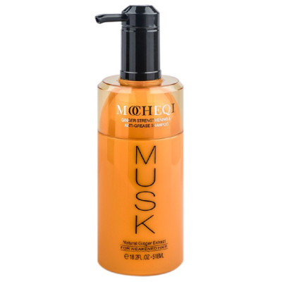 Mocheqi Musk Ginger Strengthening Shampoo шампунь тонизирующий с натур. экстрактом имбиря, 518 мл