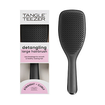 Расческа Tangle Teezer The Large Wet Detangler Black Gloss 2207