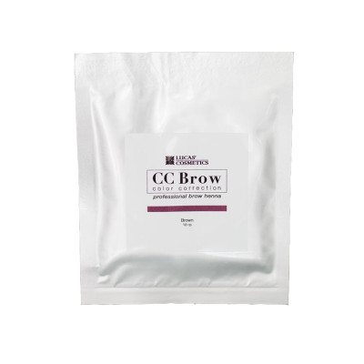 CC Brow Brown Хна для бровей в саше цвет коричневый 10 гр