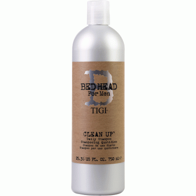 Tigi Bed Head For Men Clean Up Daily Мужской шампунь для ежедневного применения, 750 мл