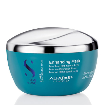 ALFAPARF Semi Di Lino Diamond Curls Enhancing Mask / Маска для кудрявых и вьющихся волос 200 мл