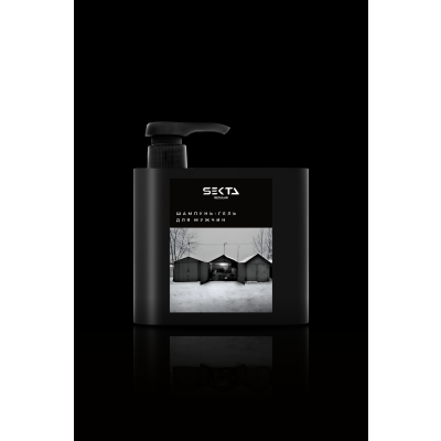 Hair Sekta Shampoo шампунь-гель для мужчин, 500 мл