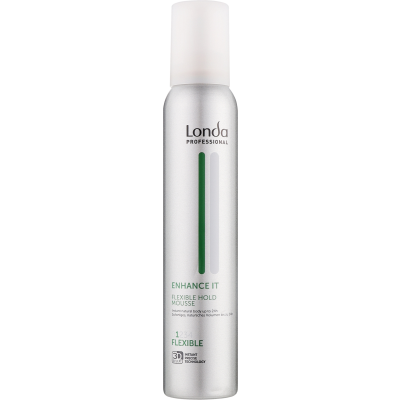 Londa Enhance It Flexible Hold Mousse Пена для укладки волос гибкой фиксации, 250 мл