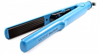 Moser Crimper MaxStyle turquoise Профессиональный щипцы с пластина гофре цвет: голубой 4415-0051