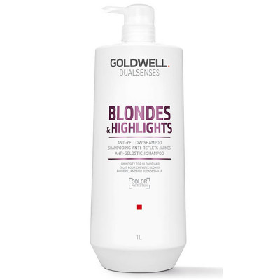 Dualsenses Blondes & Highlights / Шампунь против желтизны для осветлённых волос 1000 мл