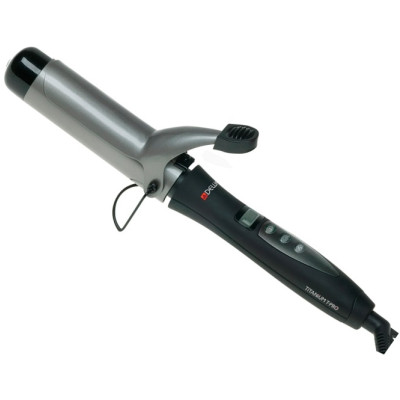 Плойка для волос TitaniumT Pro с электронным терморегулятором, диаметр 33 мм Dewal 03-33T