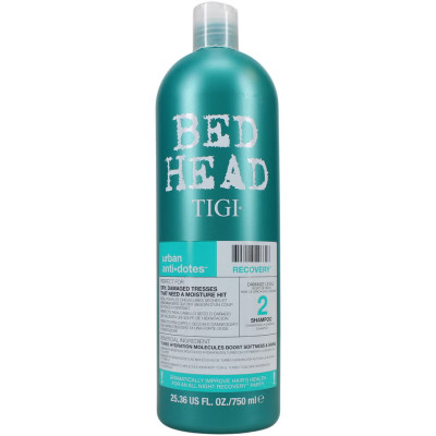 Tigi Bed Head Urban Anti+dotes Recovery Шампунь для поврежденных волос Уровень 2, 750 мл