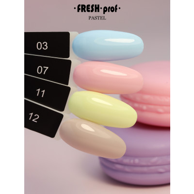 Гель-лак Fresh Prof Pastel №03, 10 мл