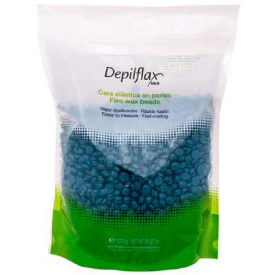 Depilflax: Воск горячий в гранулах, в пакете Синий 1000 гр