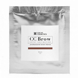 CC Brow Brown Хна для бровей в саше цвет коричневый 5 гр
