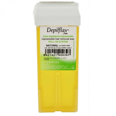 Depilflax: Воск в картридже Natural (прозрачный) 110 гр