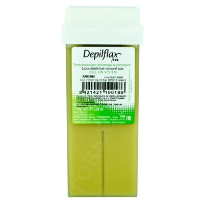Depilflax: Воск в картридже Argan (ср. плотности) 110 гр