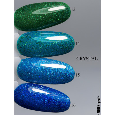 Гель-лак Fresh Prof Crystal 15, 10 мл