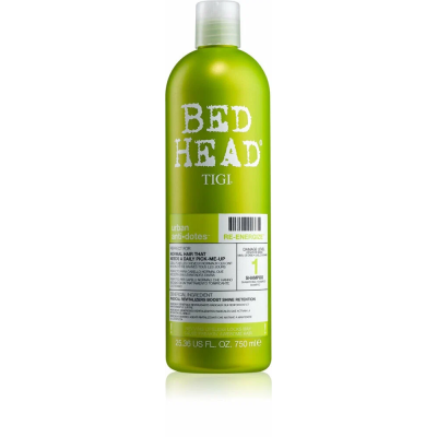 Tigi Bed Head Urban Anti+dotes Re-Energize Шампунь для нормальных волос Уровень 1, 750 мл
