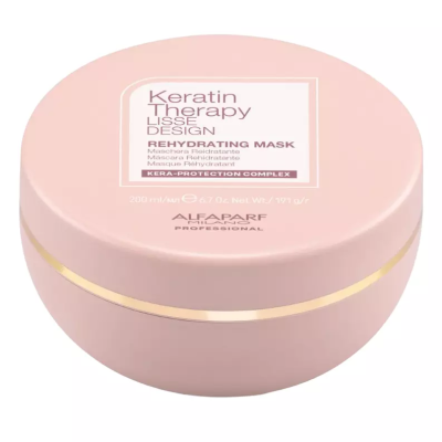 Alfaparf Lisse Design Keratin Therapy Rehydrating Mask кератиновая увлажняющая маска, 200 мл