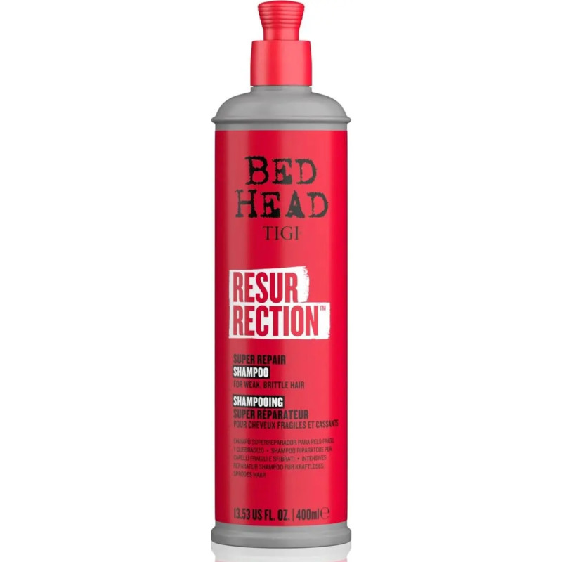 Tigi Bed Head Resurrection Шампунь для сильно поврежденных волос, 400 мл