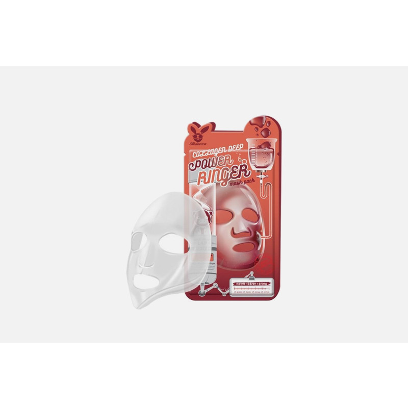 ELIZAVECCA Collagen Deep Power Ringer Mask, маска тканевая с коллагеном, 23 мл